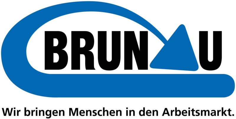 Brunau Logo mit Slogan für Lektorat und Korrektorat in Bern.